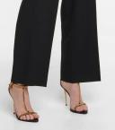 Tom Ford, Padlock leather sandals, Women, Black, EU 39, Sandals