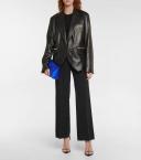 Tom Ford, Padlock leather sandals, Women, Black, EU 39, Sandals