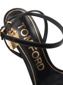 Tom Ford Padlock Sandals Black