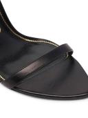 Tom Ford Women's Padlock Pointy Sandals - Black - Sandal Heels