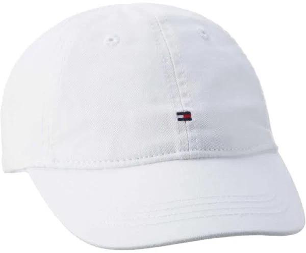Tommy Hilfiger 1985 Collection Organic Cotton Cap in White One Size