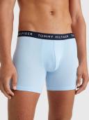 Tommy Hilfiger 3 Pack Boxer Briefs in Orange, Blue and navy-Multi