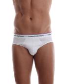 Tommy Hilfiger 3-Pack Premium Stretch Briefs, White Small