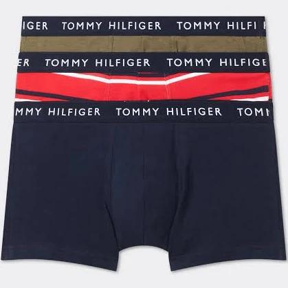 Tommy Hilfiger 3 Pack Recycled Essentials Trunks in Assorted S