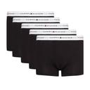 Tommy Hilfiger 3 Pack Signature Boxer Shorts3P Trunk, Size S, Black