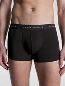 Tommy Hilfiger 3 Pack Signature Boxer Shorts3P Trunk, Size S, Black
