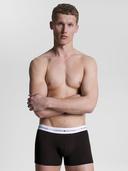 Tommy Hilfiger 3 Pack Signature Boxer Shorts3P Trunk, Size S, Black
