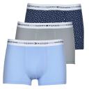 Tommy Hilfiger 3 Pack Signature Boxer Shorts3P Trunk, Size XL, Blue