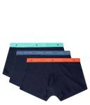 Tommy Hilfiger 3 Pack Signature Boxer Shorts3P Trunk, Size XL, Orange