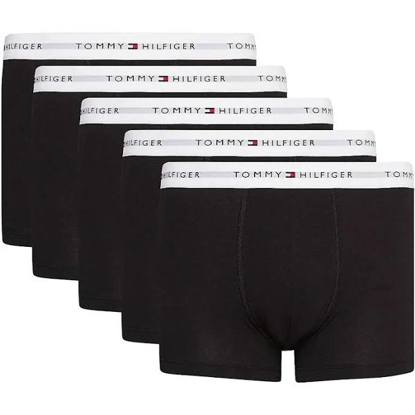 Tommy Hilfiger 3 Pack Signature Boxer Shorts3P Trunk, Size XL, Orange
