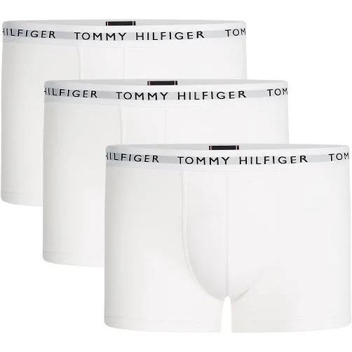 Tommy Hilfiger 3 Pack Trunks, Size M, White