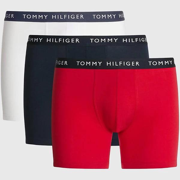 Tommy Hilfiger 3 Pack Boxer Shorts, Size S, Blue