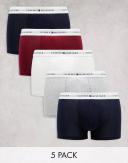Tommy Hilfiger 5 Pack Trunks in Multi