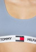 Tommy Hilfiger 85 Cotton Bralet, Size 10, Blue