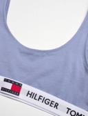Tommy Hilfiger 85 Cotton Bralet, Size 10, Blue