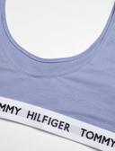 Tommy Hilfiger 85 Cotton Bralet, Size 10, Blue