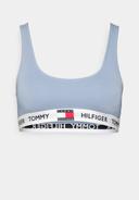 Tommy Hilfiger 85 Cotton Bralet, Size 10, Blue