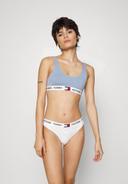 Tommy Hilfiger 85 Cotton Bralet, Size 10, Blue