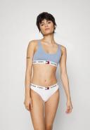 Tommy Hilfiger 85 Cotton Bralet, Size 12, Blue