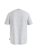 Tommy Hilfiger Arched Logo T-Shirt in Light Grey