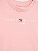 Tommy Hilfiger Baby Girls Pink Cotton Logo T-Shirt