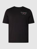 Tommy Hilfiger Big & Tall Chest Logo T-Shirt in Black
