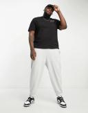 Tommy Hilfiger Big & Tall Chest Logo T-Shirt in Black