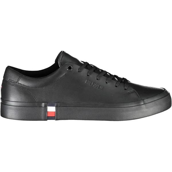 Tommy Hilfiger Black Polyester Sneaker 40