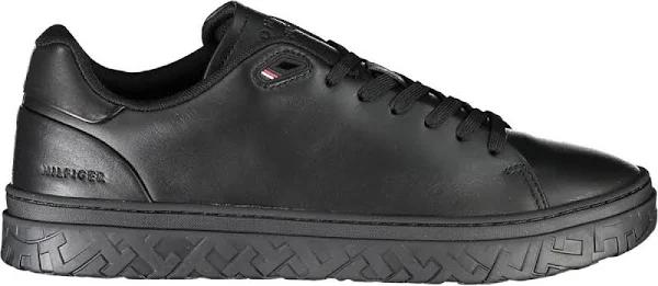 Tommy Hilfiger Black Polyester Sneaker EU43/US10