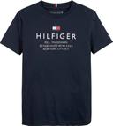 Tommy Hilfiger-Boys Navy Blue Logo T-Shirt