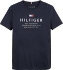 Tommy Hilfiger-Boys Navy Blue Logo T-Shirt