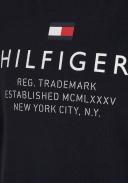 Tommy Hilfiger-Boys Navy Blue Logo T-Shirt