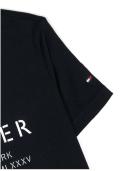 Tommy Hilfiger-Boys Navy Blue Logo T-Shirt