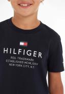 Tommy Hilfiger-Boys Navy Blue Logo T-Shirt