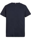 Tommy Hilfiger-Boys Navy Blue Logo T-Shirt