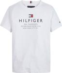 Tommy Hilfiger Boys White Logo Cotton T-Shirt