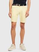 Tommy Hilfiger Brooklyn Short with Belt in Lemon Twist Yellow 32