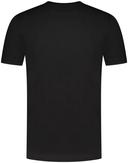 Tommy Hilfiger Chest Corp Stripe Logo T-Shirt in Black