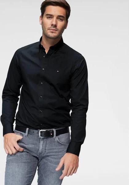Tommy Hilfiger Core Stretch Slim Poplin Long Sleeve Shirt XXXL