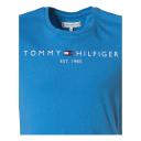Tommy Hilfiger Essential Cotton Logo T-Shirt in Blue 16