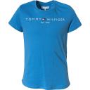 Tommy Hilfiger Essential Cotton Logo T-Shirt in Blue 16