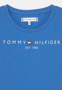 Tommy Hilfiger Essential Cotton Logo T-Shirt in Blue 8