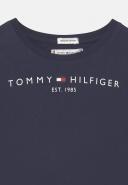 Tommy Hilfiger Essential Short Sleeve T-Shirt Blue 12 Years Girl