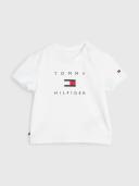 Tommy Hilfiger Essential Short Sleeve T-Shirt White 16 Years Girl