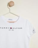 Tommy Hilfiger Essential Short Sleeve T-Shirt White 16 Years Girl