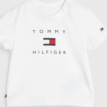 Tommy Hilfiger Essential Short Sleeve T-Shirt White 16 Years Girl