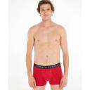 Tommy Hilfiger Flag Repeat Boxer Trunk, Red Small