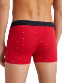 Tommy Hilfiger Flag Repeat Boxer Trunk, Red Small