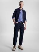 Tommy Hilfiger Global Detail Through Full Zip Sweater Blue 2XL Man