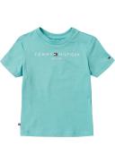 Tommy Hilfiger Green Cotton Logo Baby T-Shirt